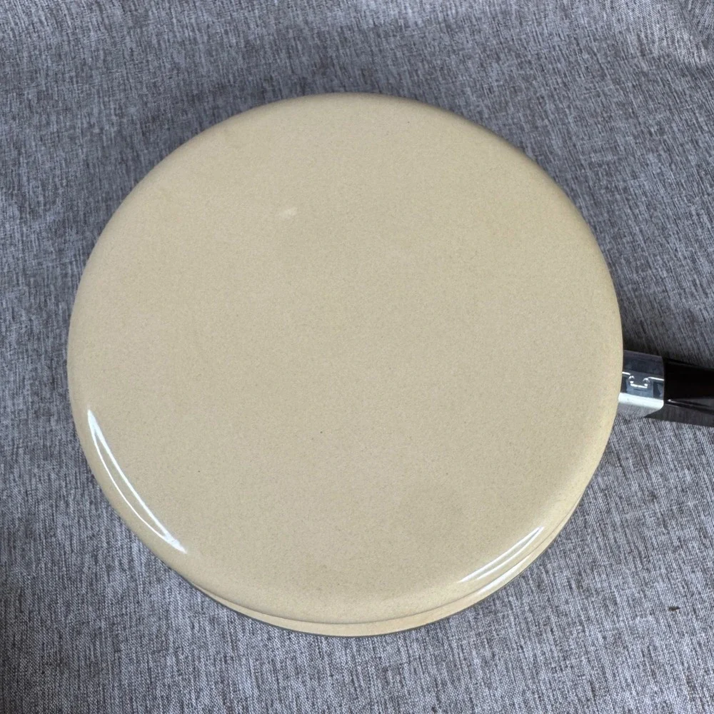 Vintage Merry Mushroom Enamel Cookware Set Retro 70s Skillet and Saucepan Retro